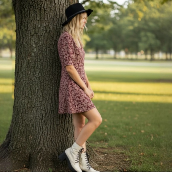 Free People Provence Floral Mini Dress - Picture 2 of 16